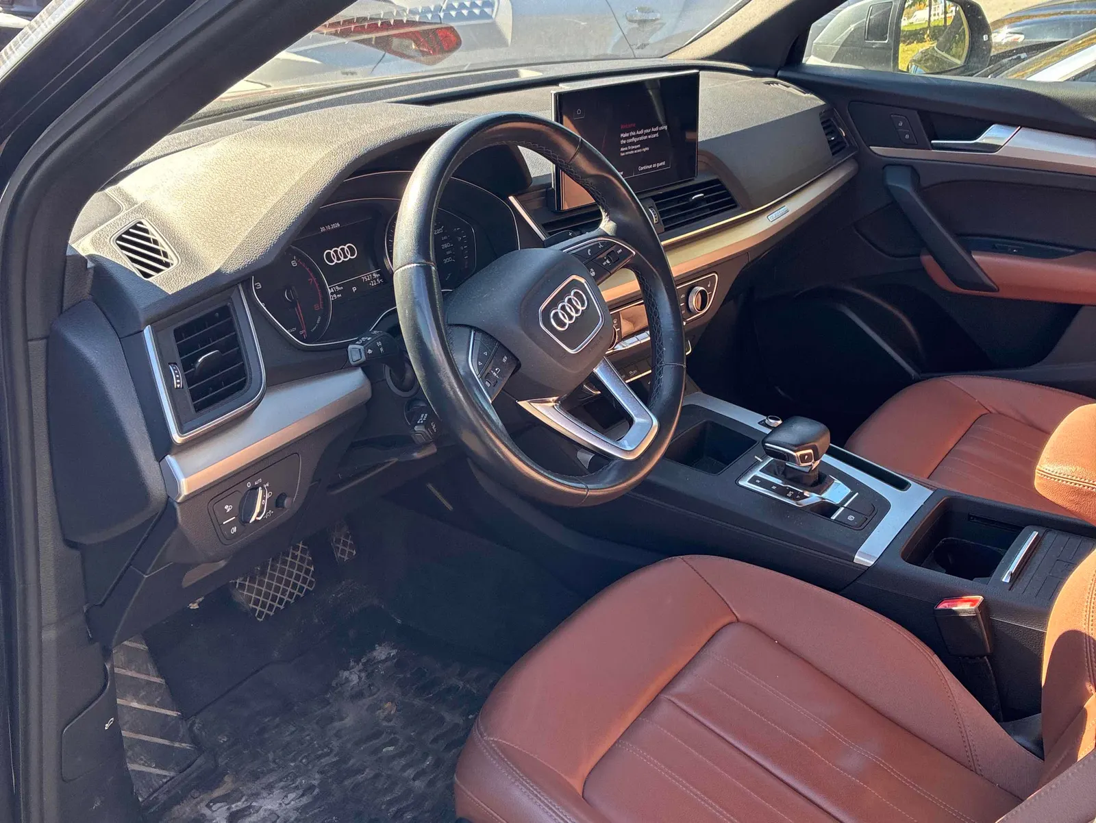 Interior driver side