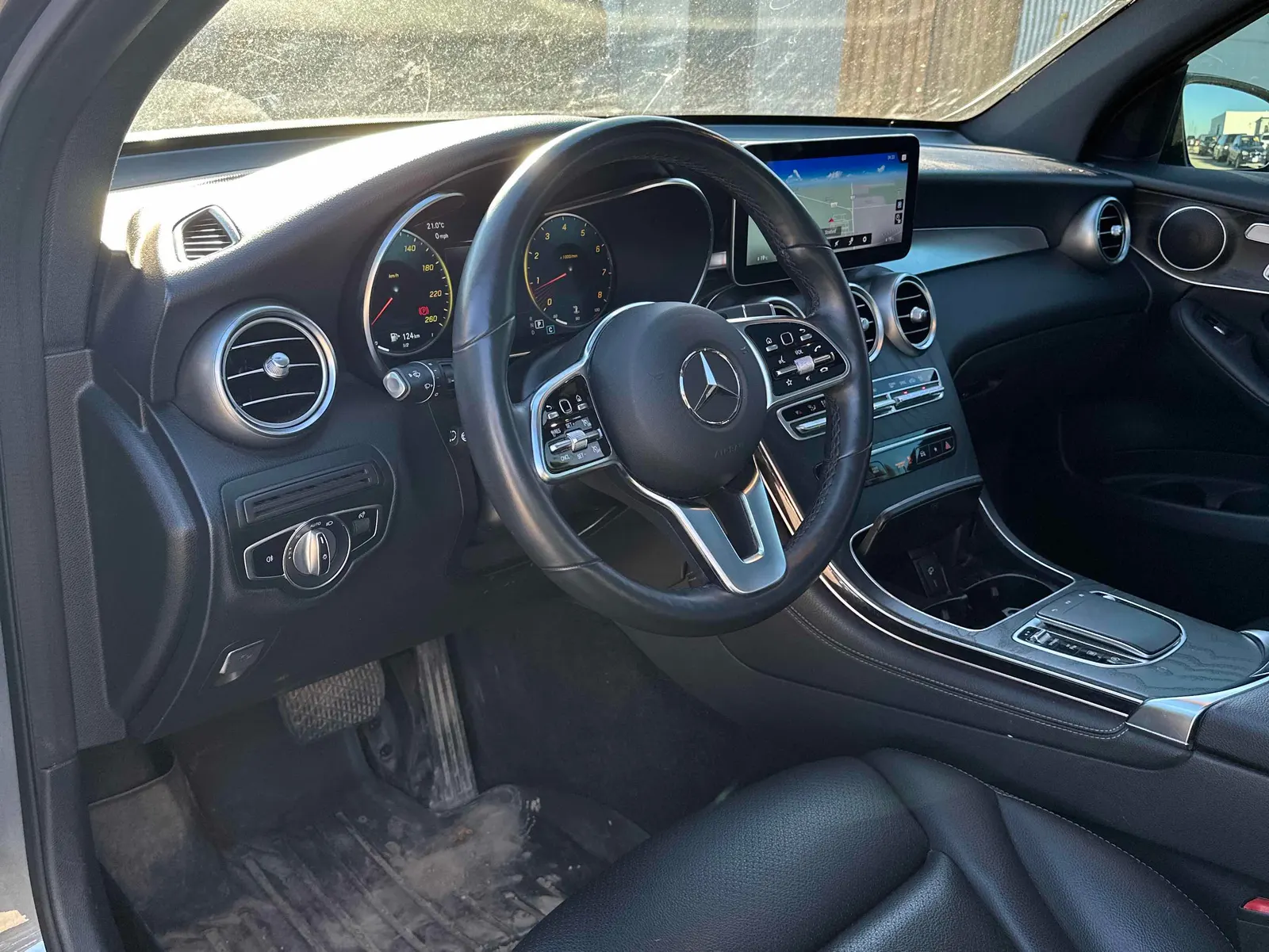 Interior driver side