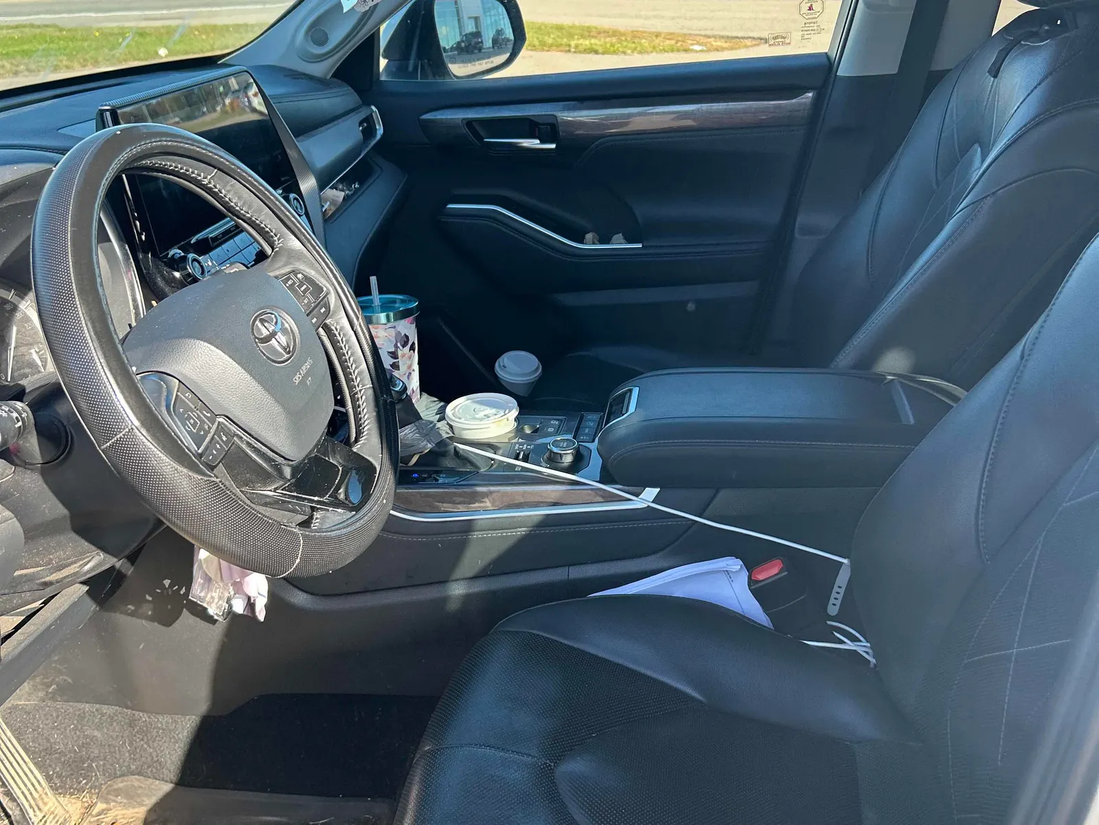 Interior driver side