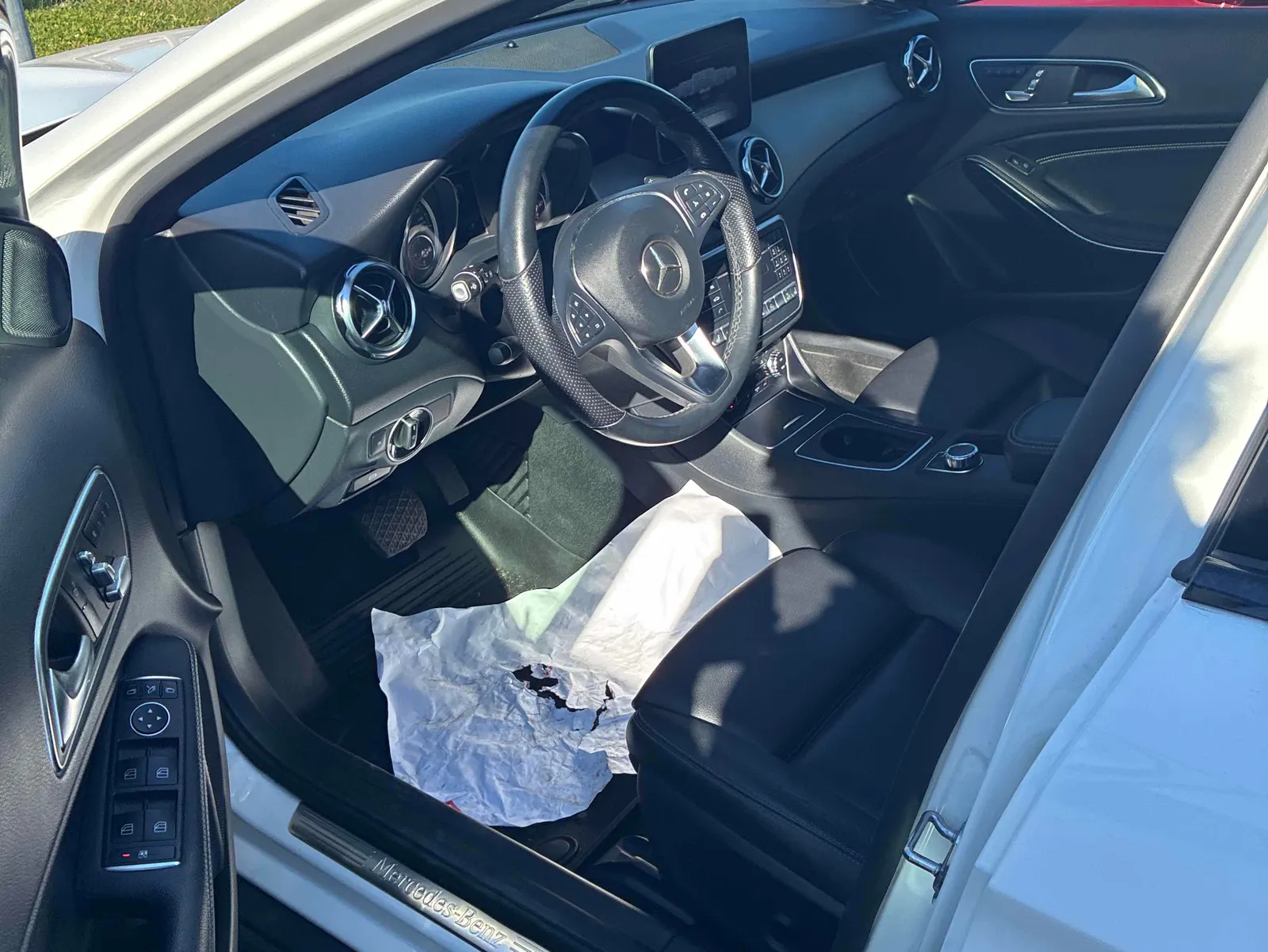 Interior driver side