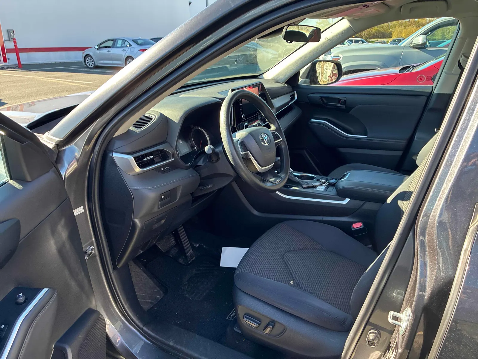 Interior driver side