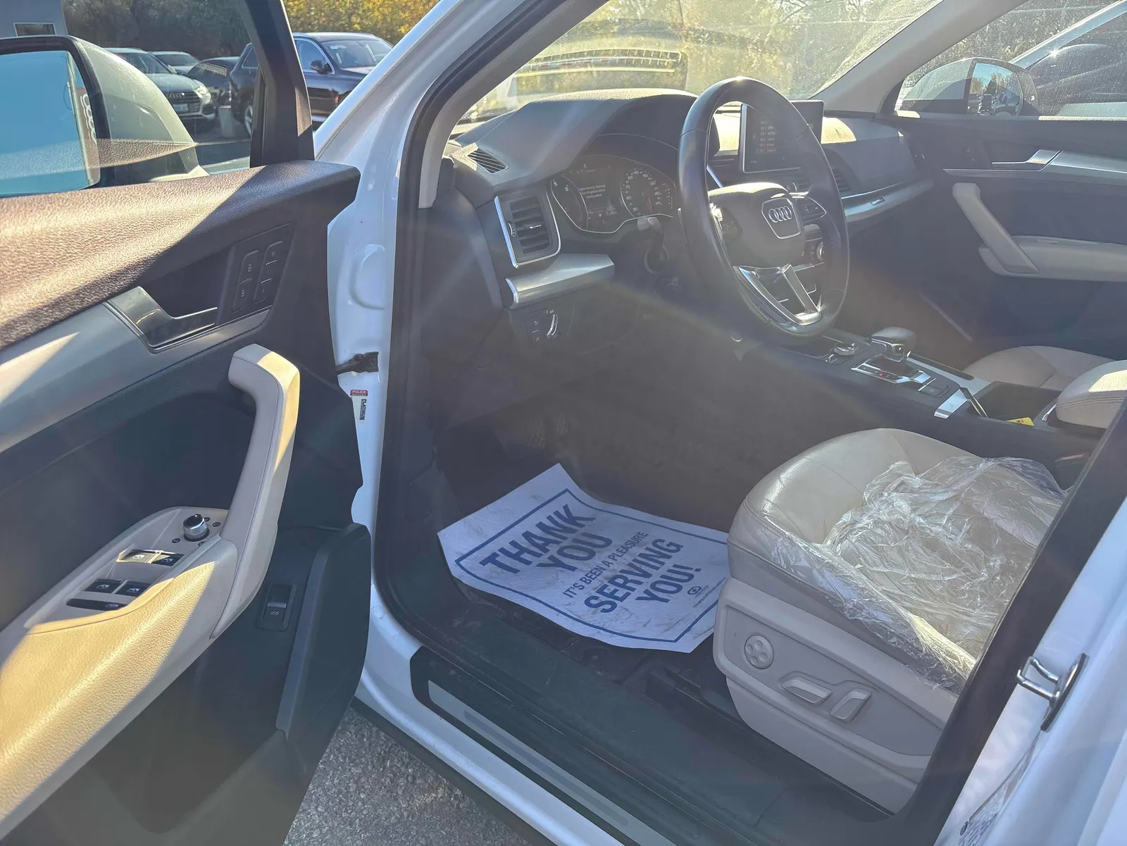 Interior driver side