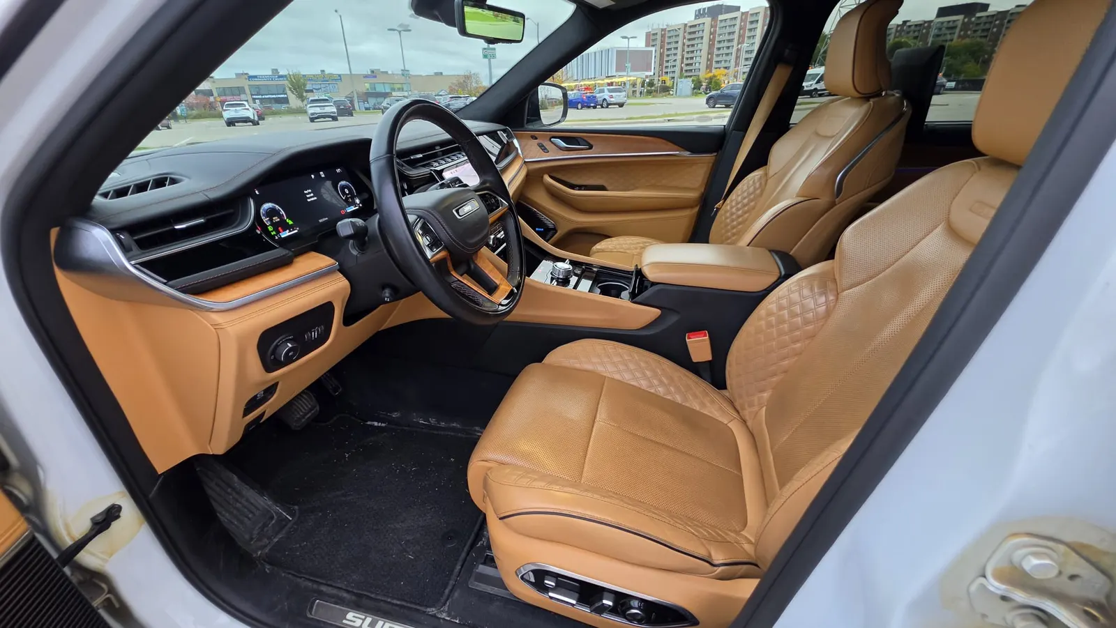 Interior driver side