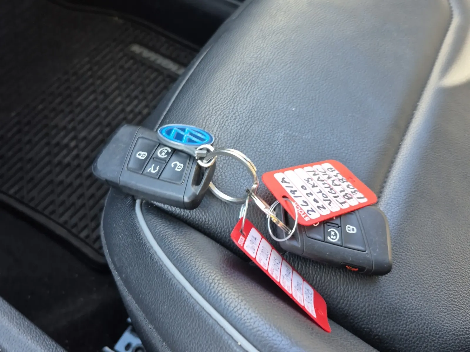 Keys/Fobs/Manual Photo