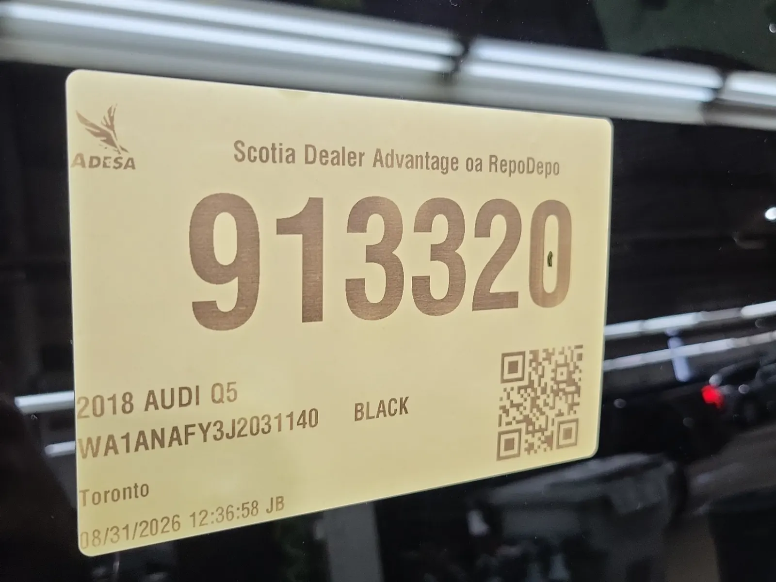 Inventory Label Photo