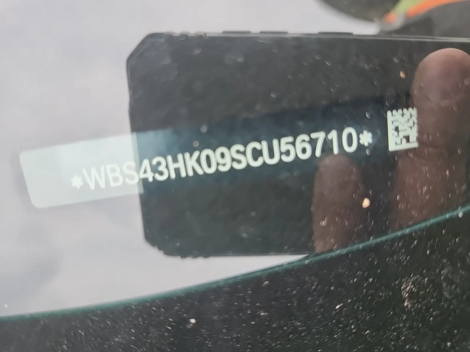 Dash VIN Plate Photo