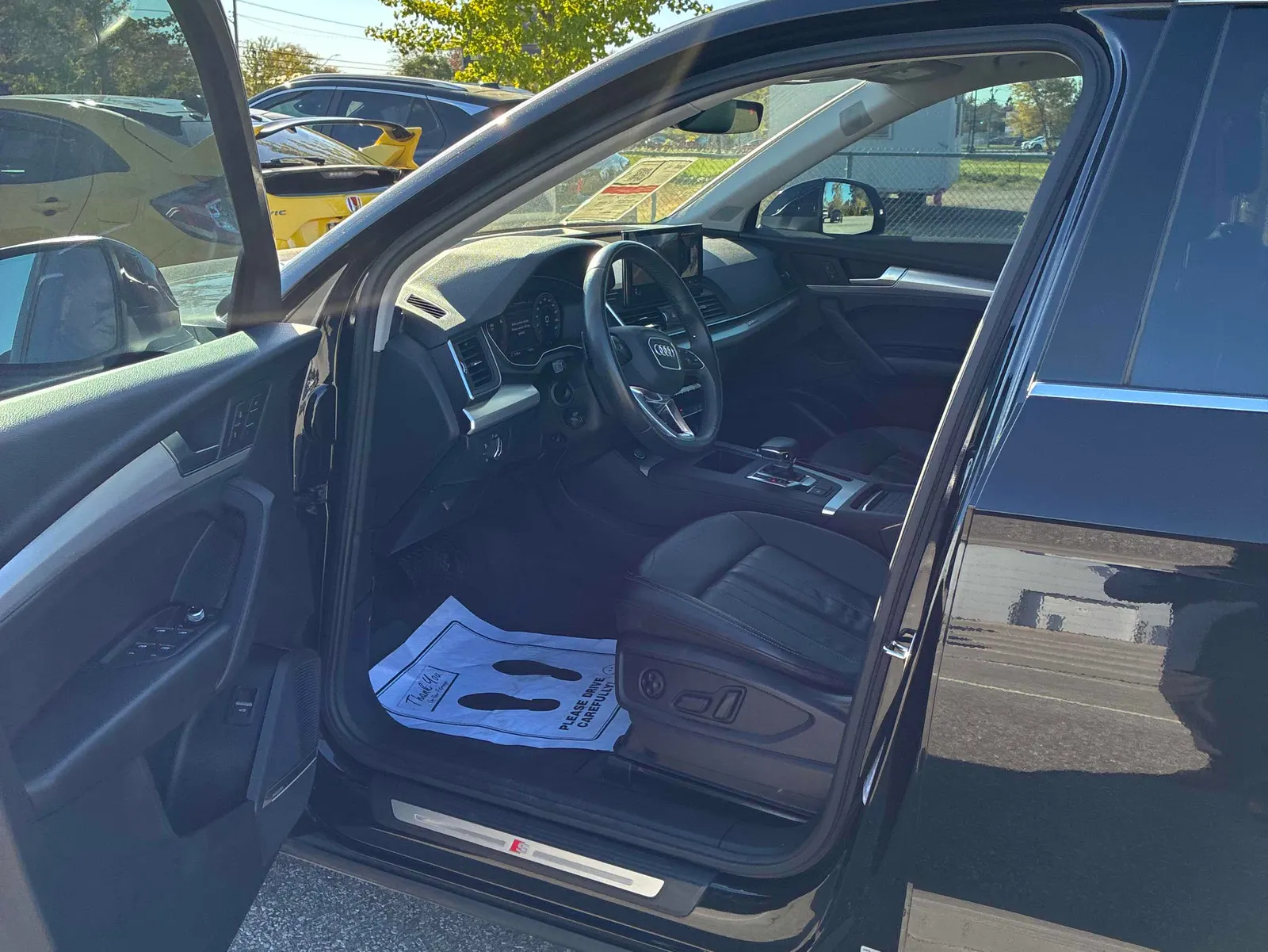 Interior driver side