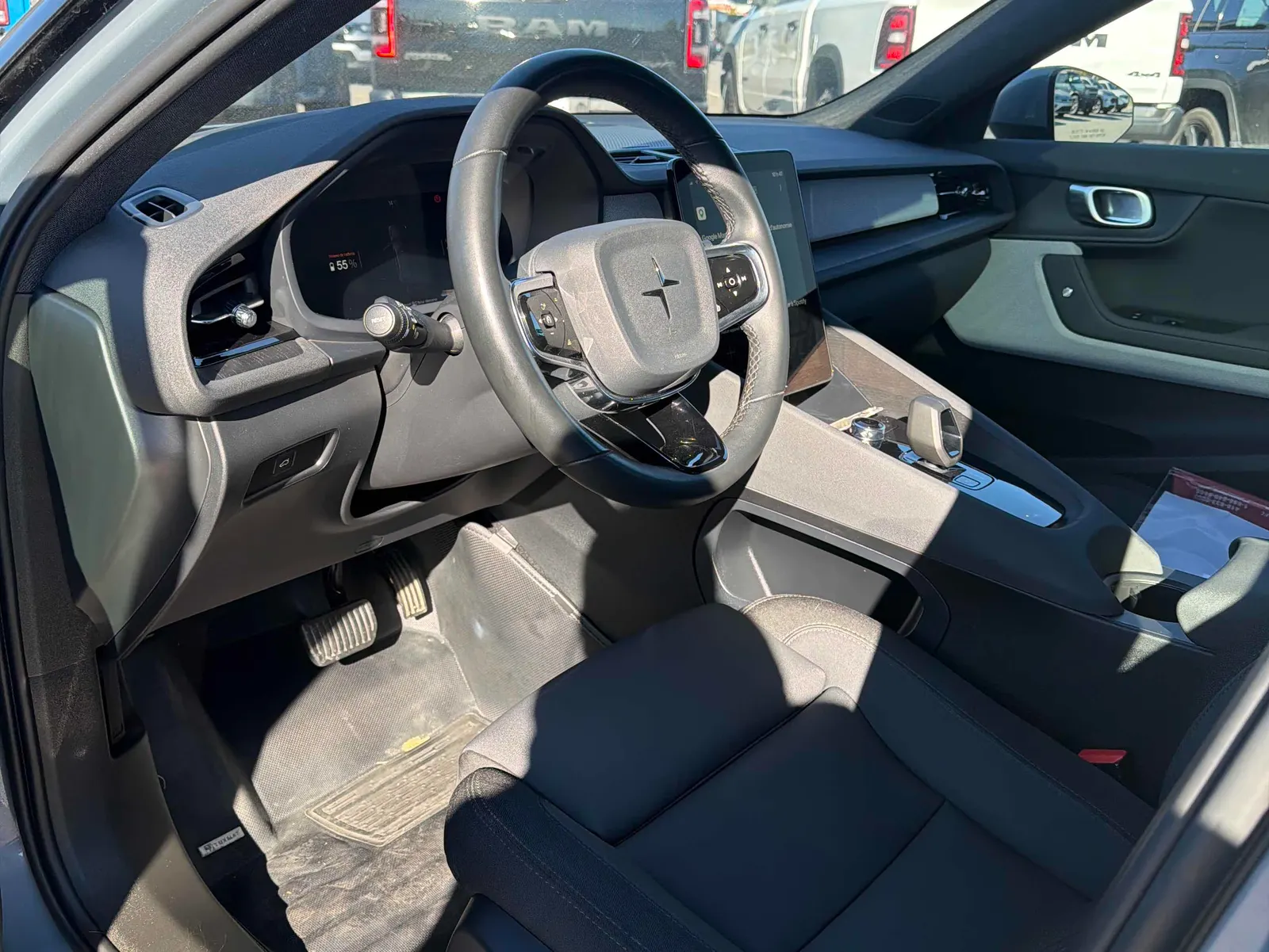 Interior driver side