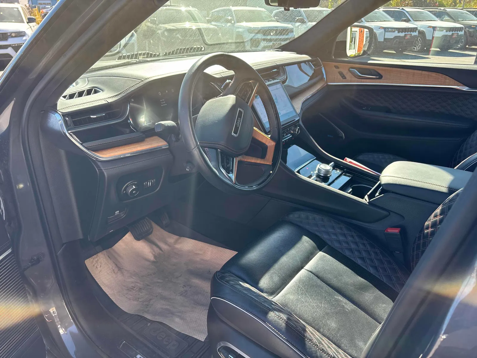 Interior driver side