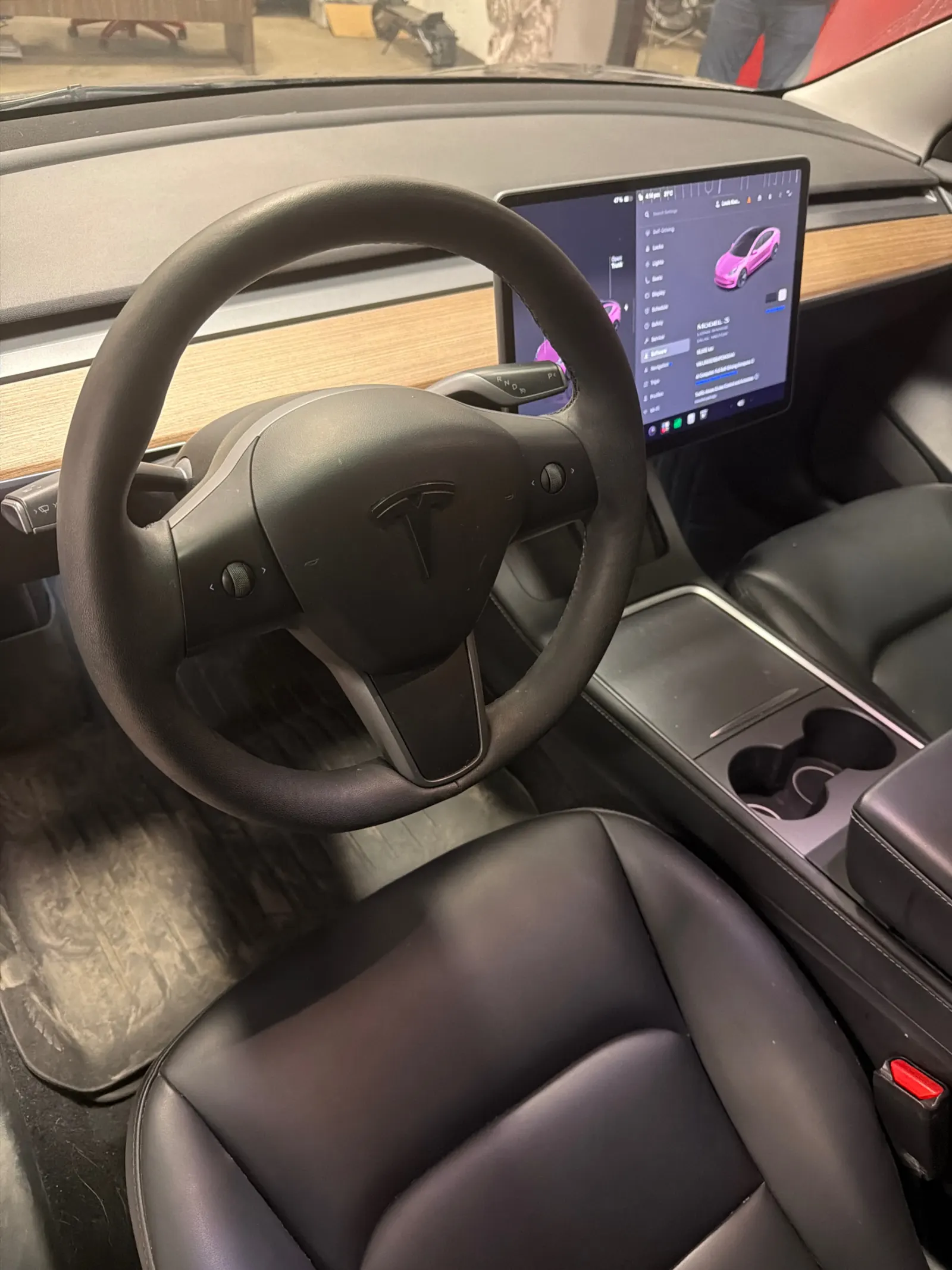 Interior driver side