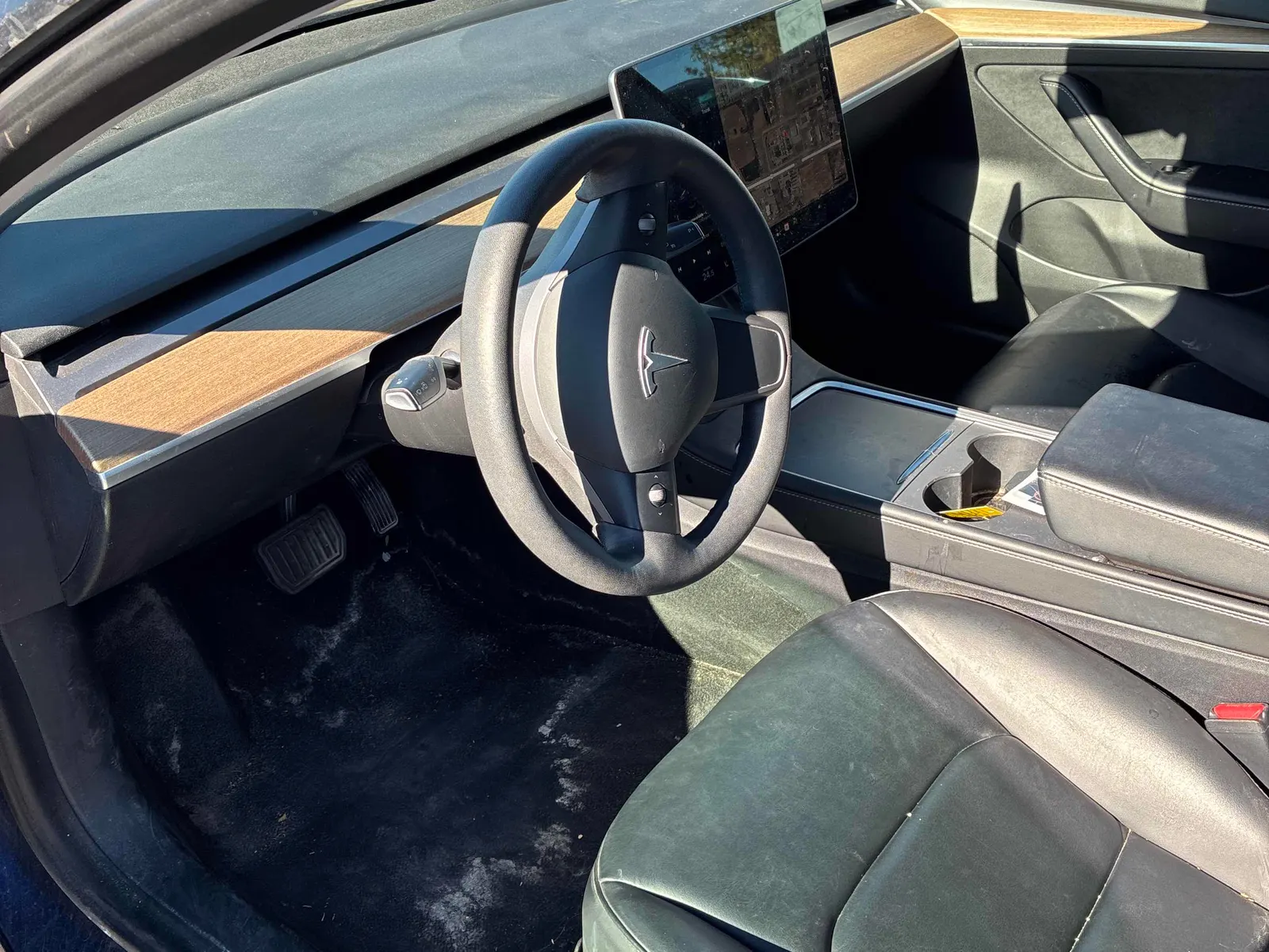 Interior driver side