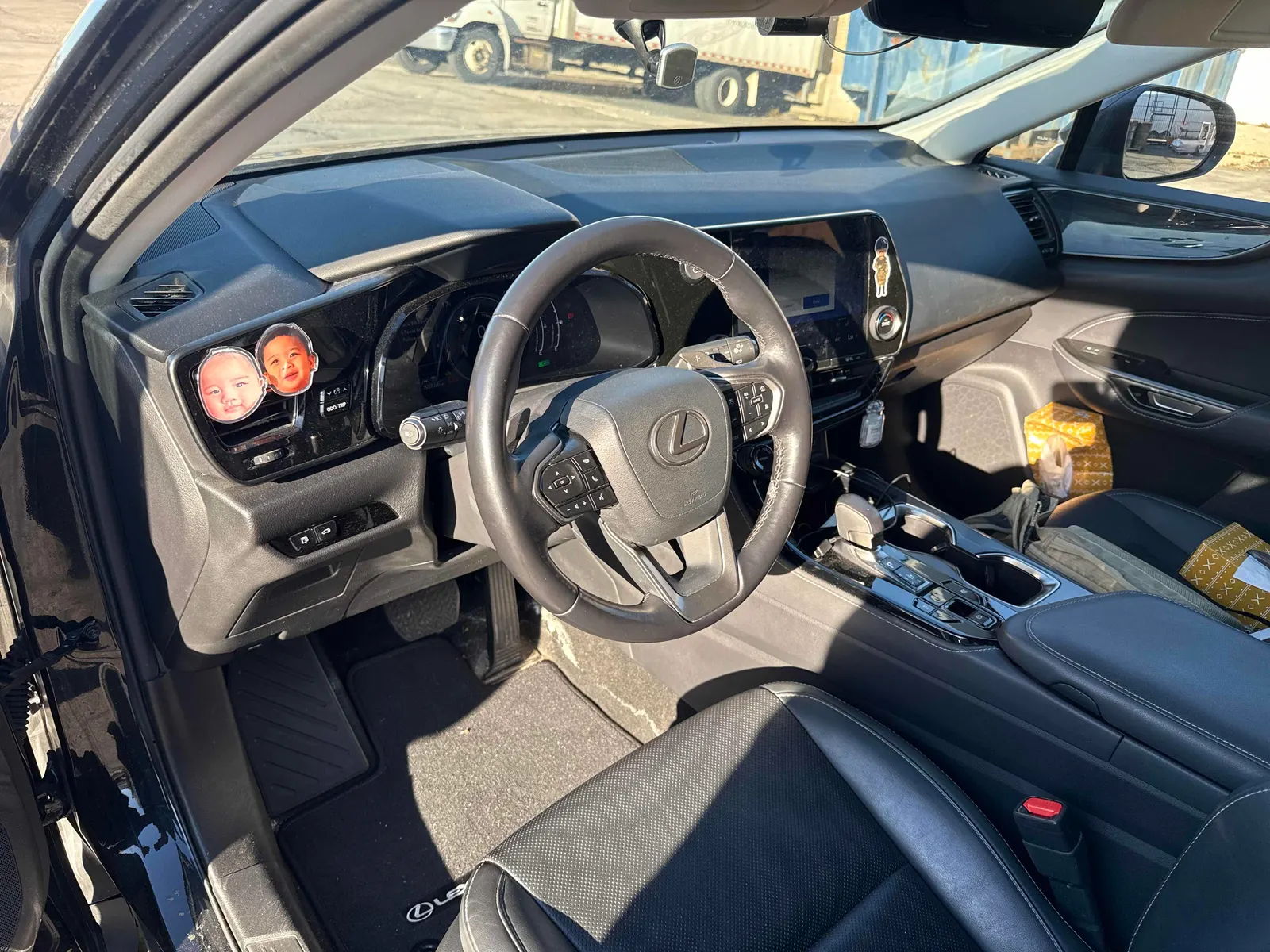 Interior driver side