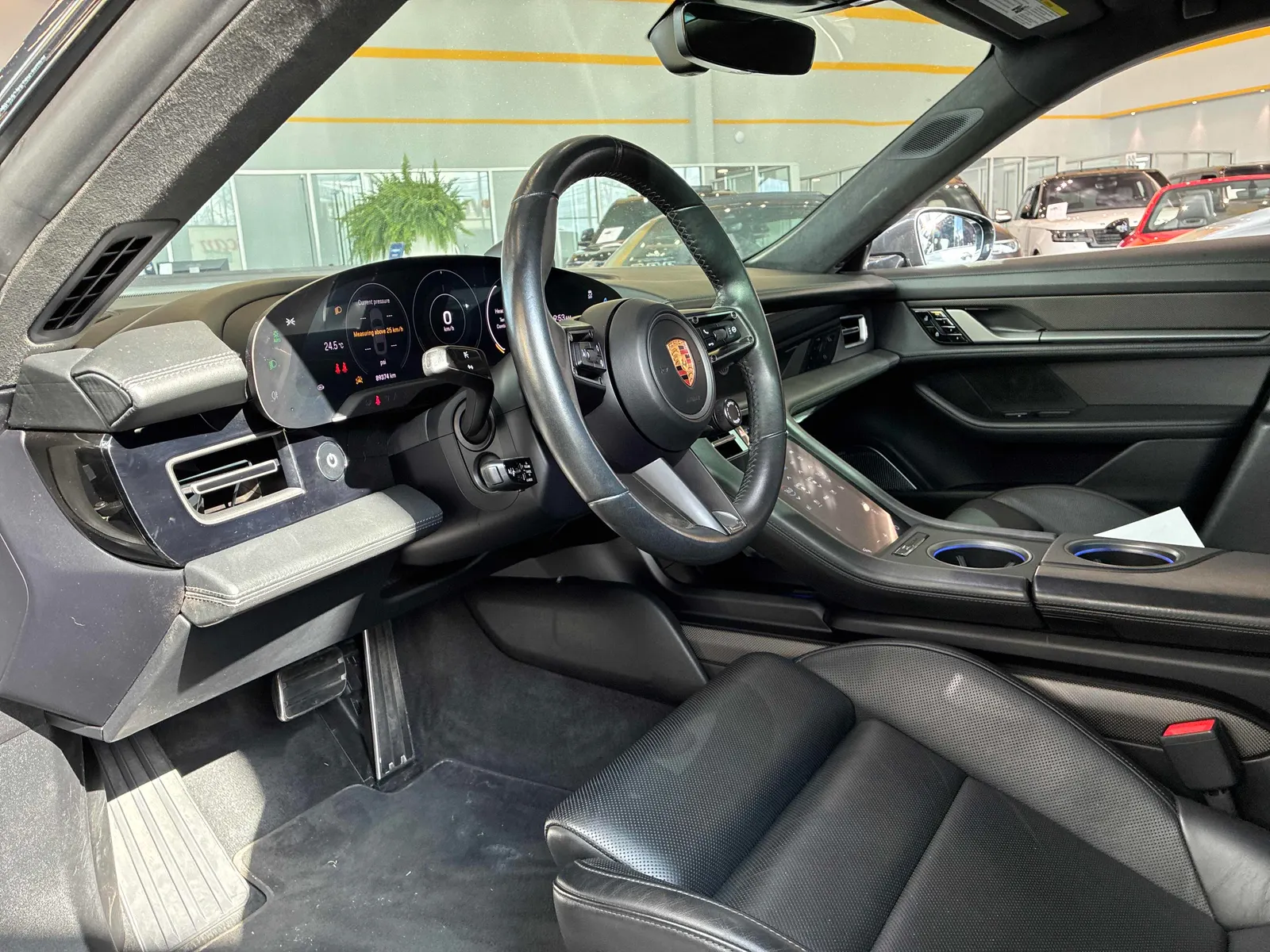 Interior driver side