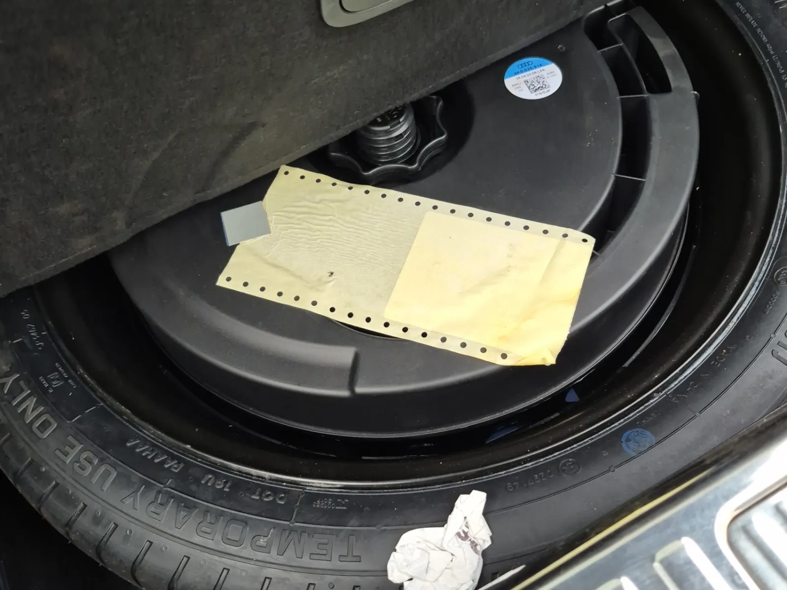 Spare Tire & Wheel Photo