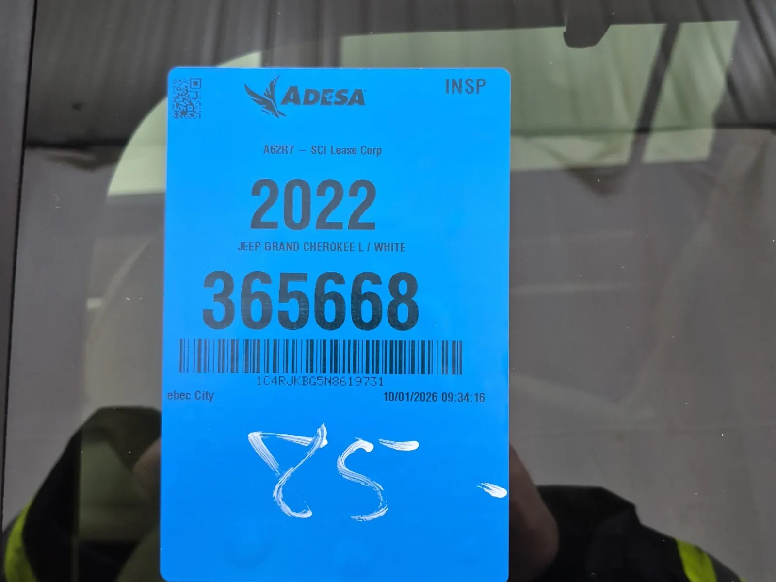 Inventory Label Photo