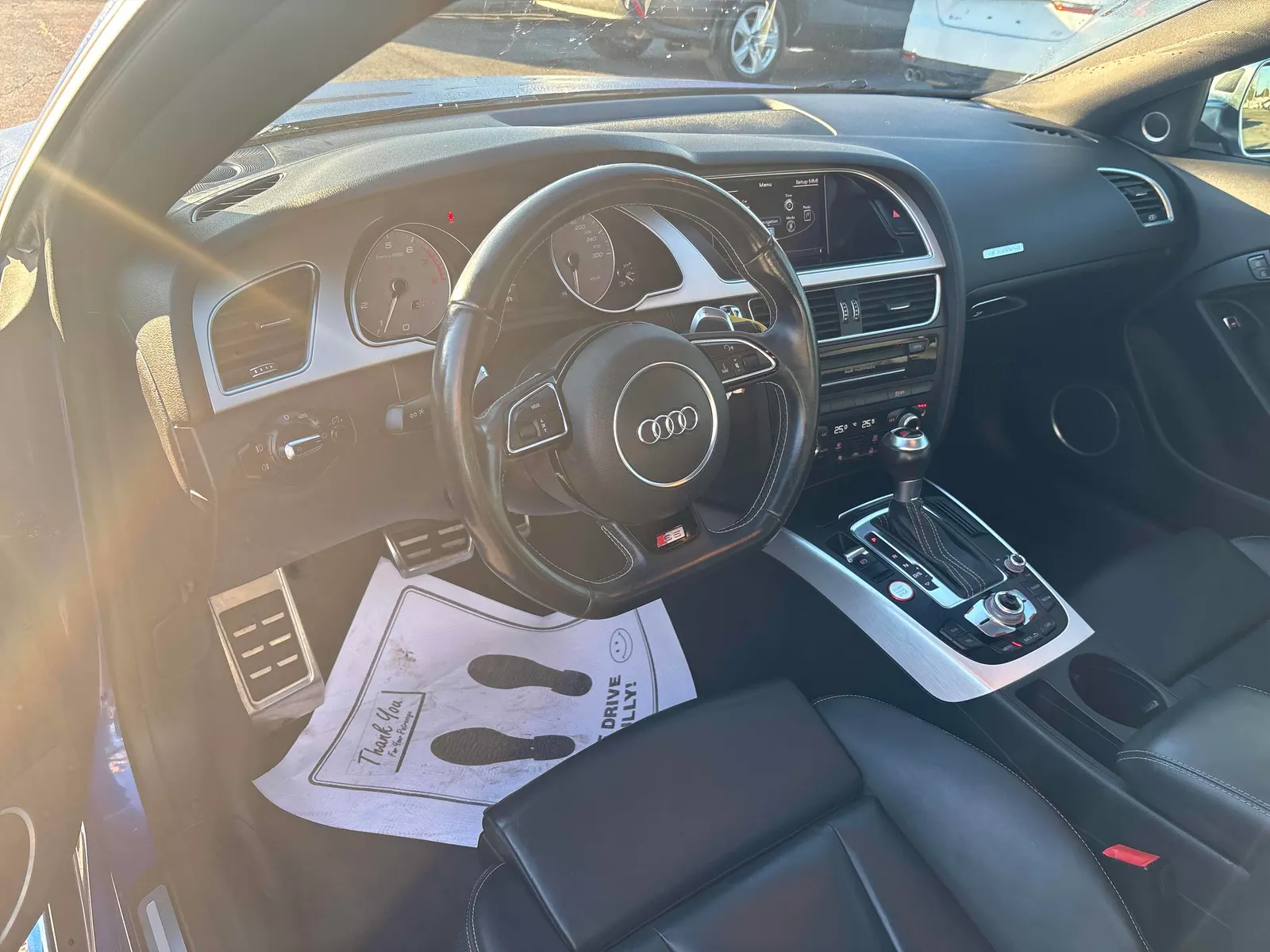 Interior driver side