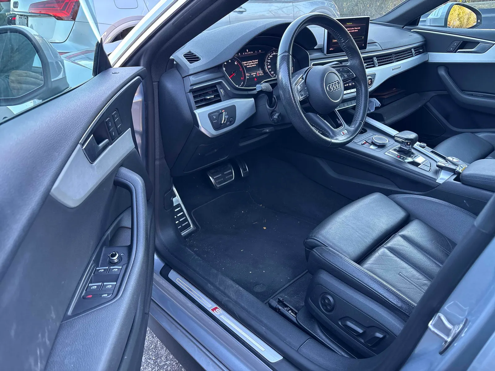 Interior driver side