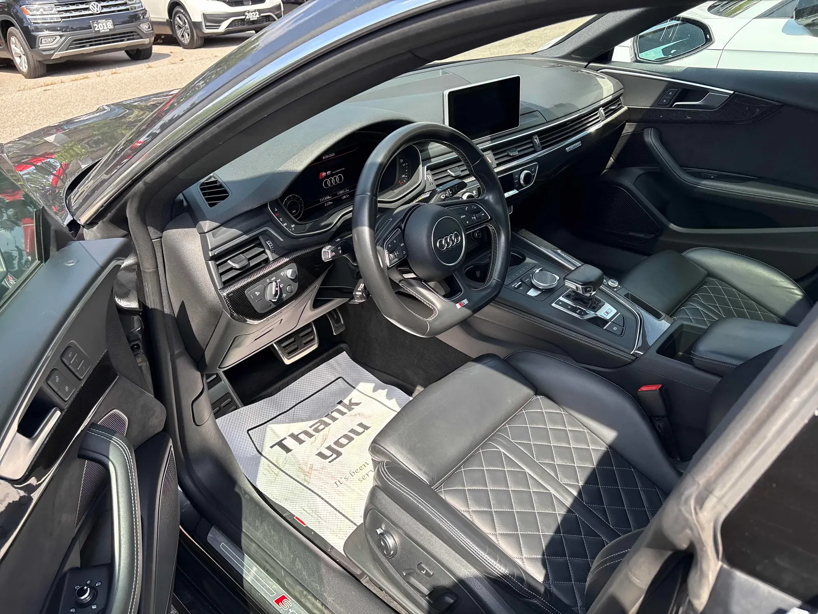 Interior driver side