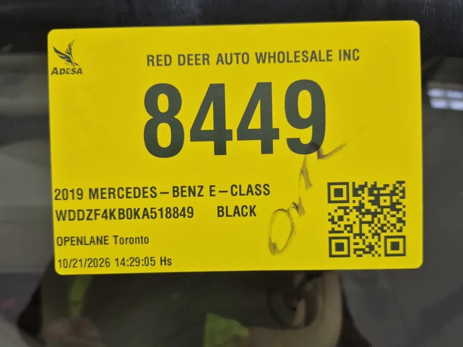 Inventory Label Photo