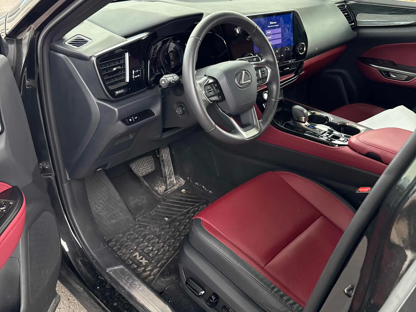 Interior driver side