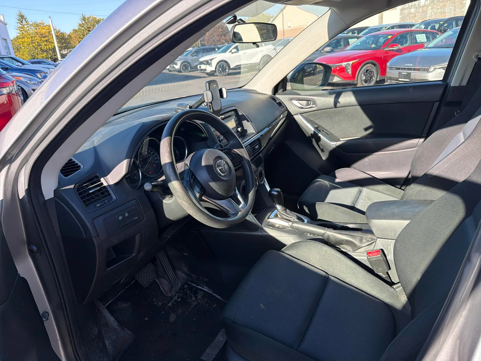 Interior driver side