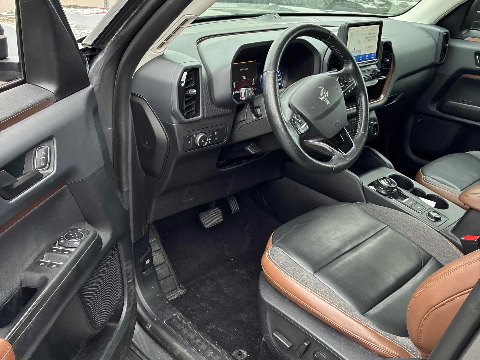Interior driver side