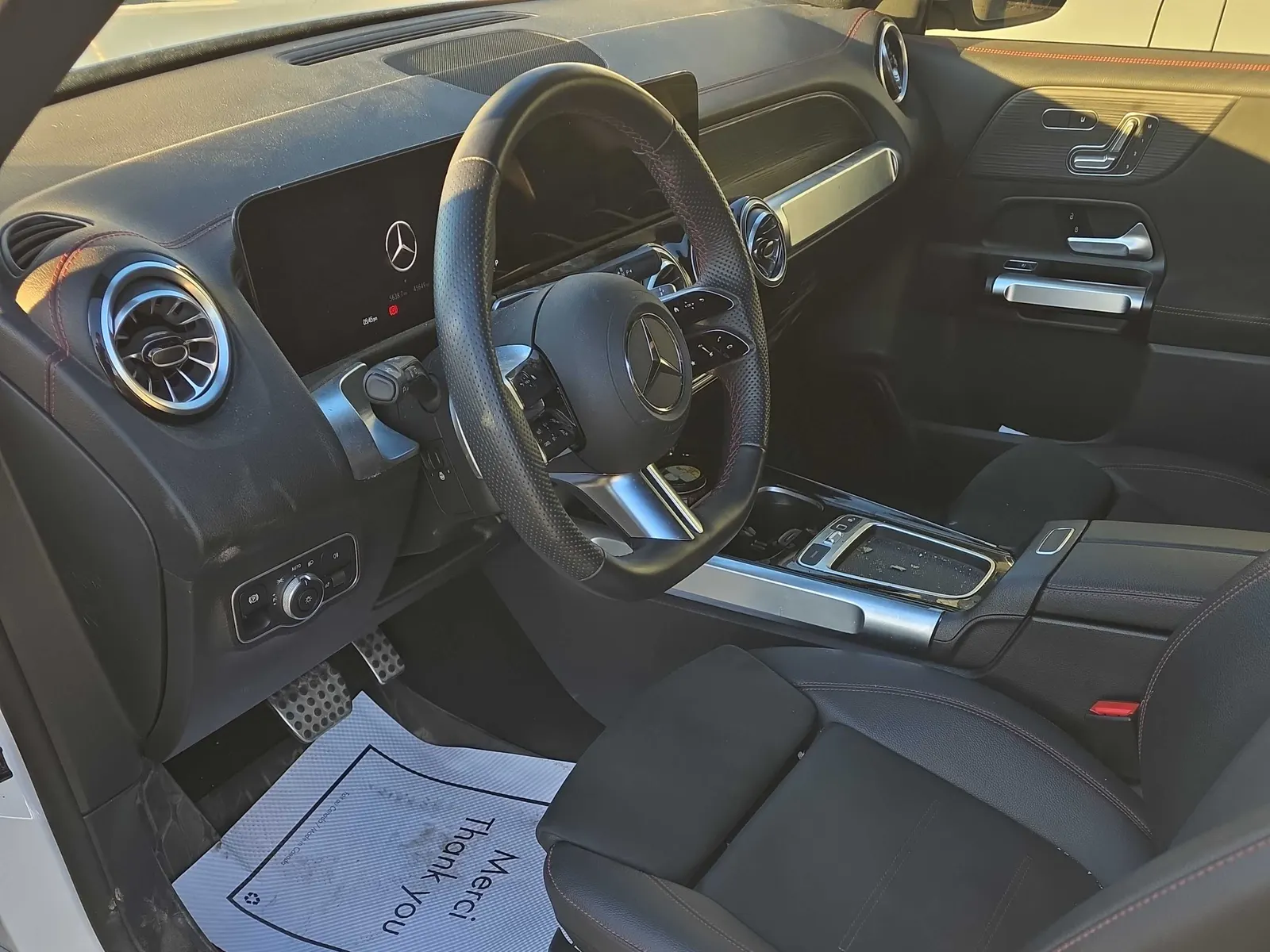 Interior driver side