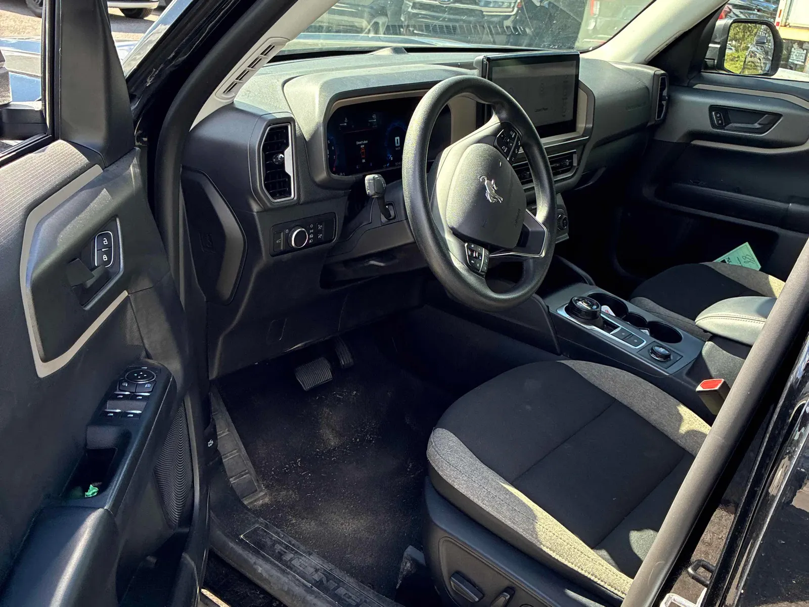 Interior driver side