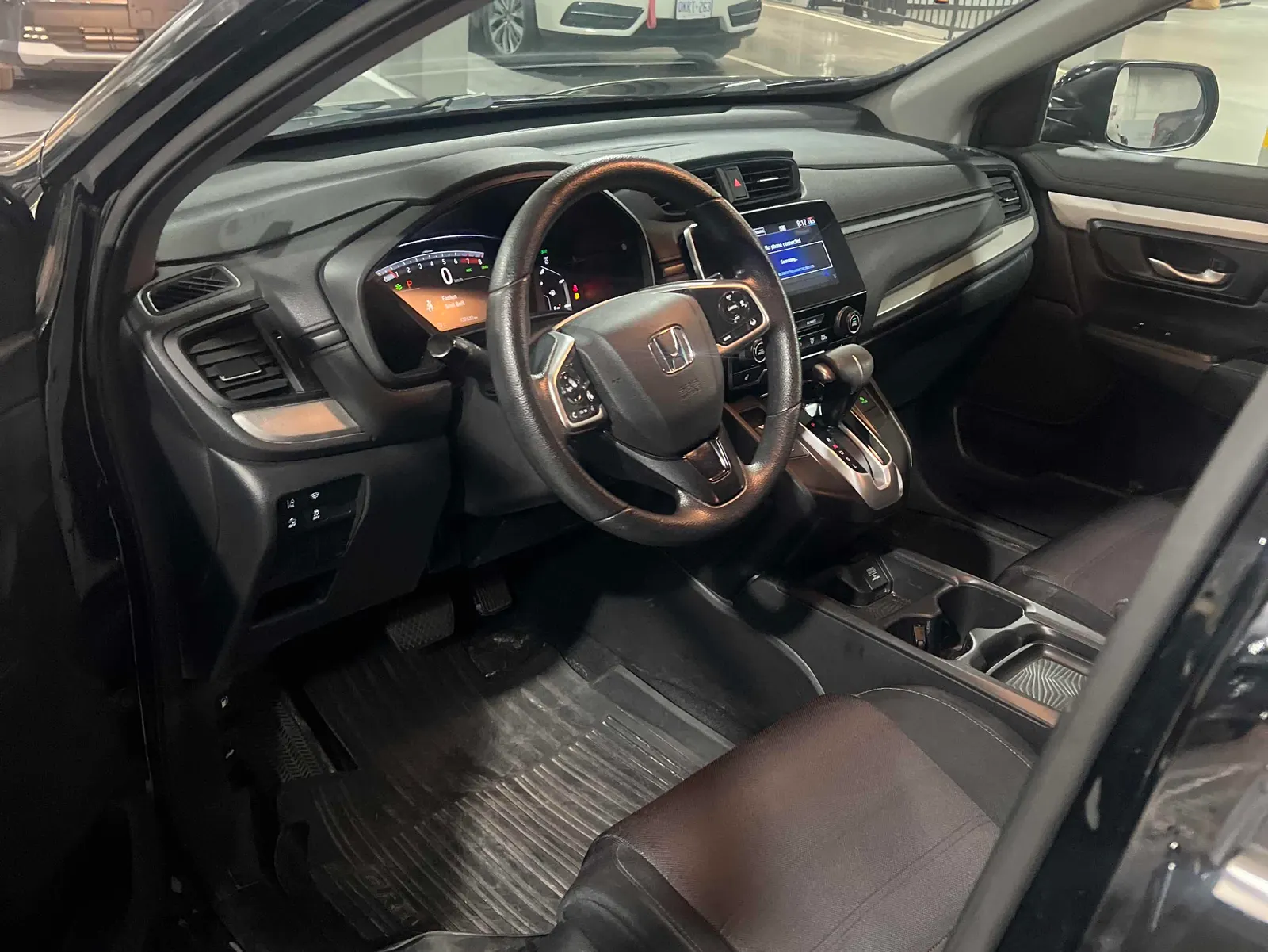 Interior driver side
