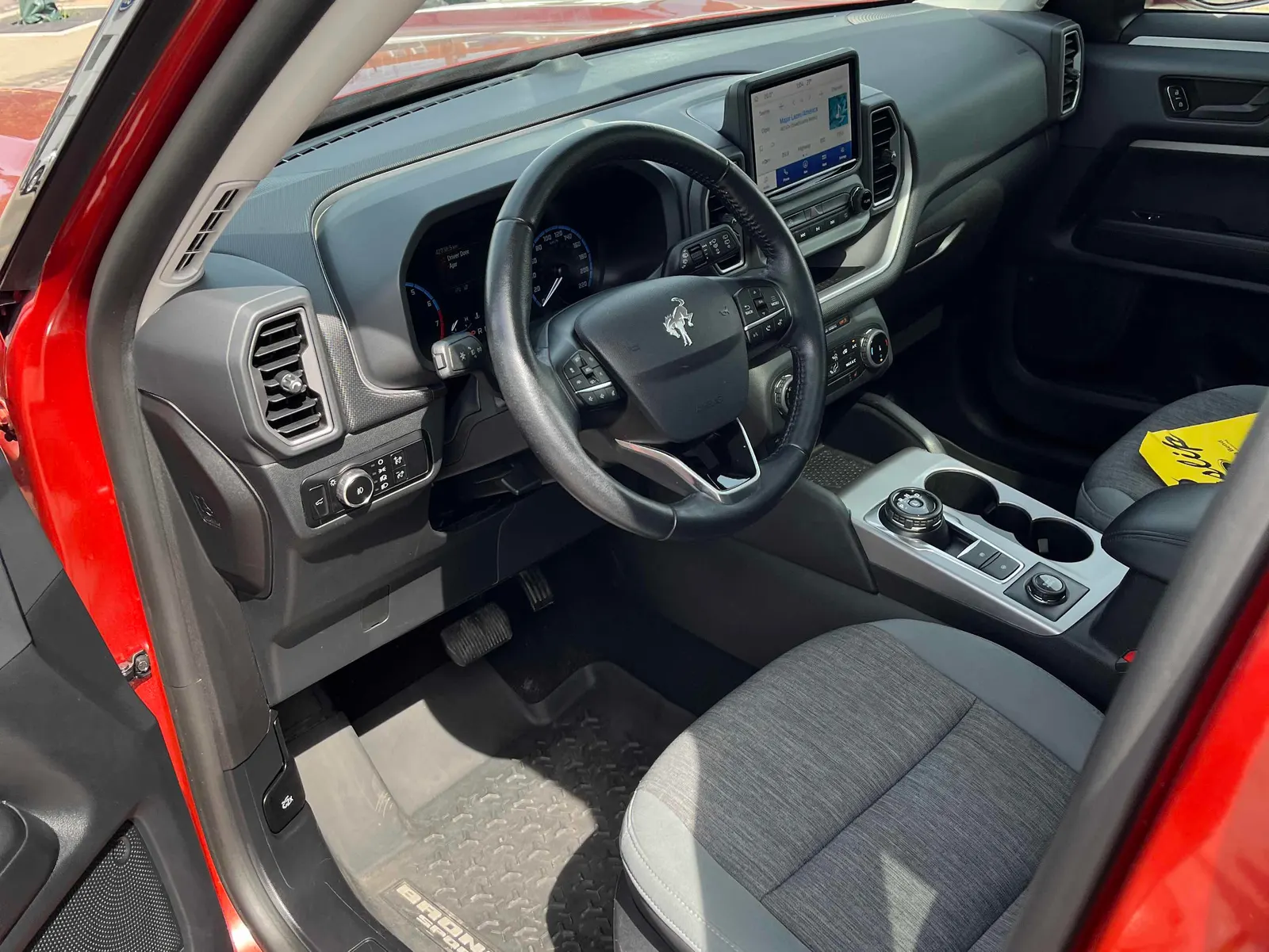 Interior driver side