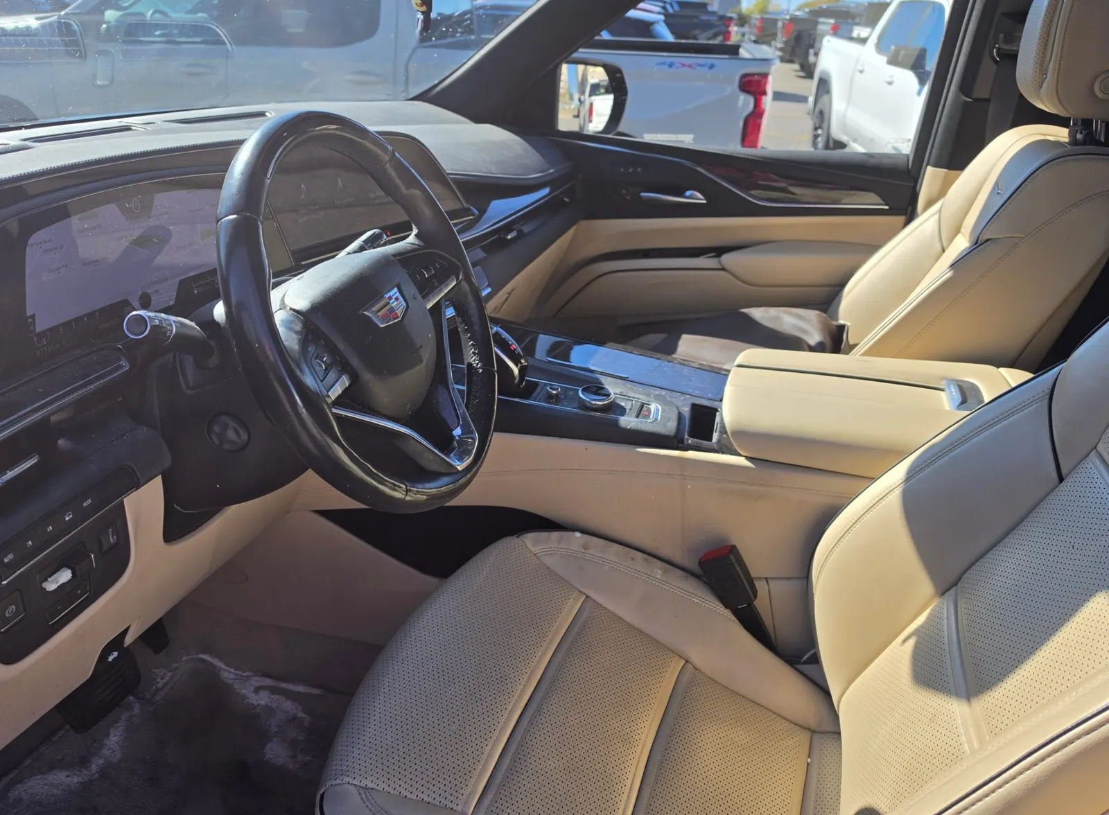 Interior driver side