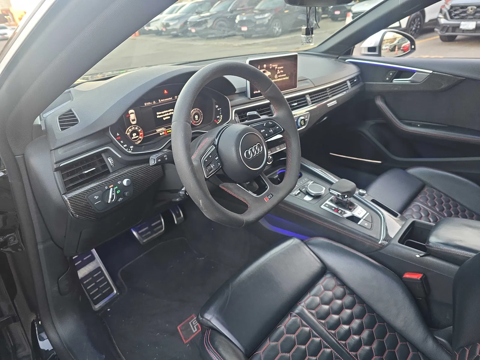 Interior driver side