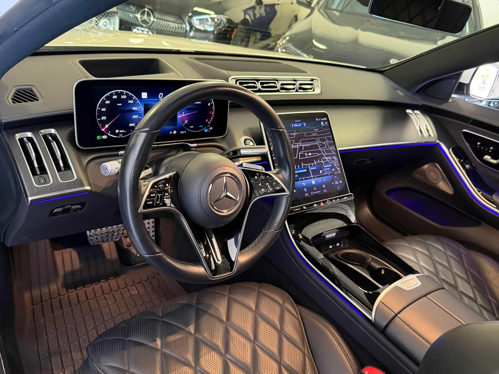 Interior driver side