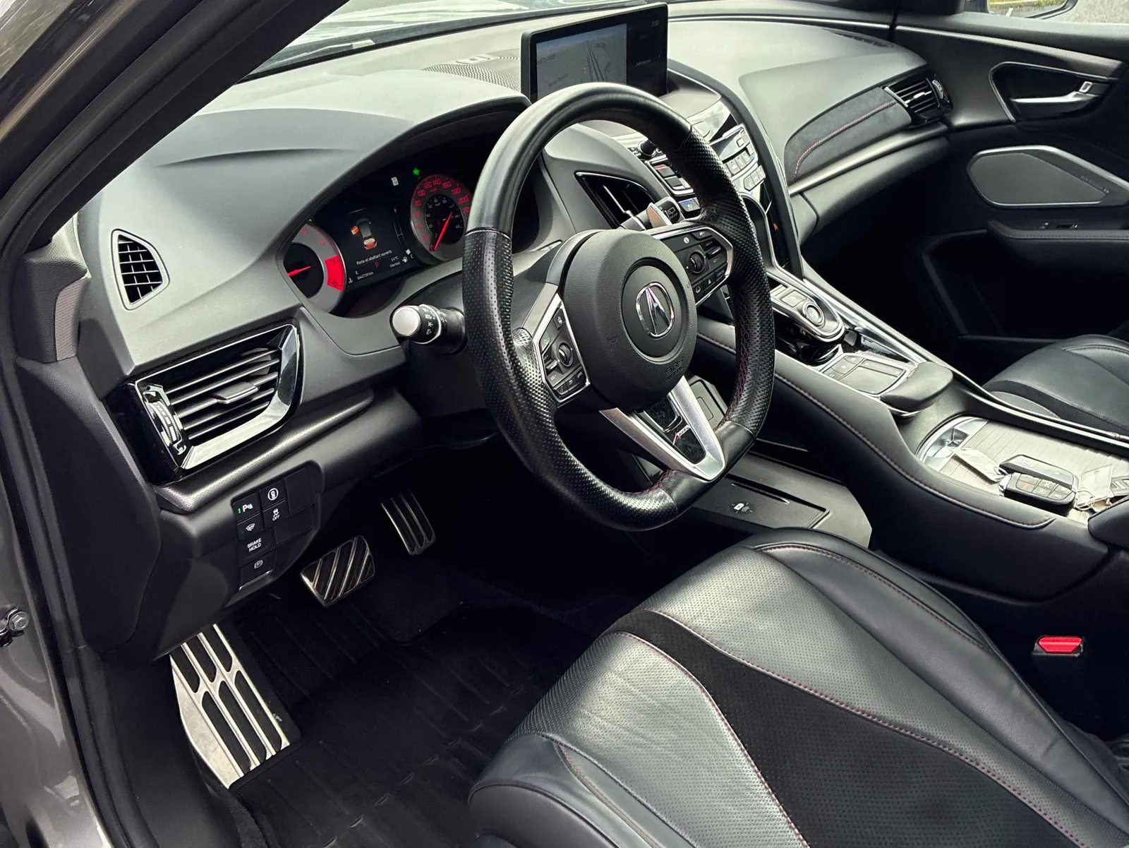 Interior driver side