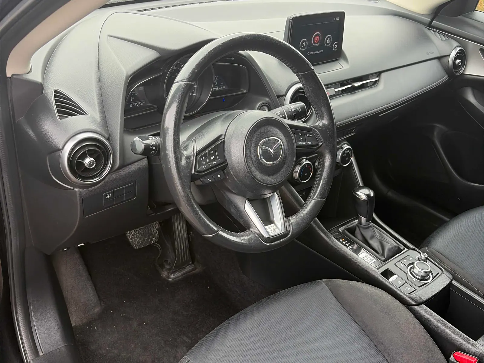 Interior driver side