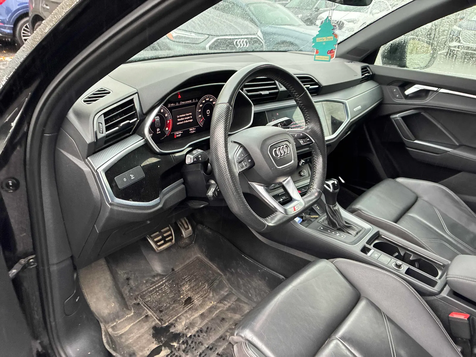 Interior driver side