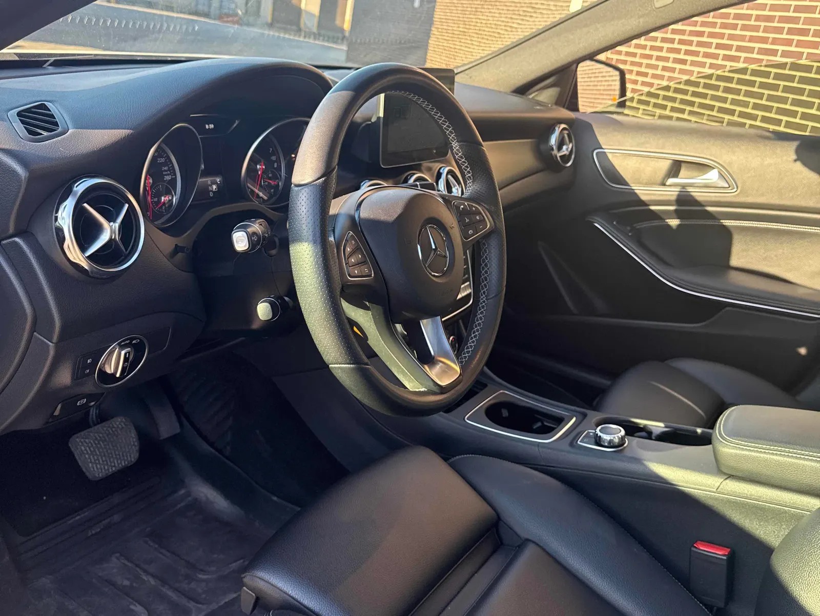 Interior driver side