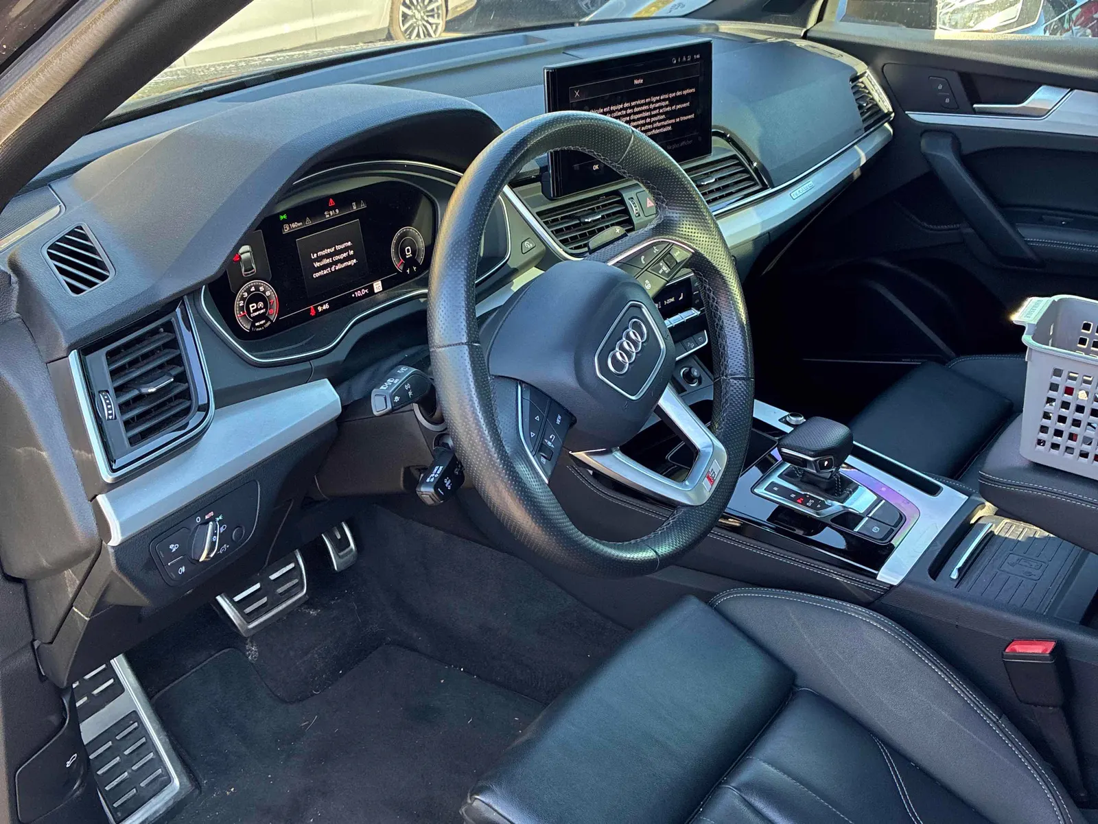 Interior driver side