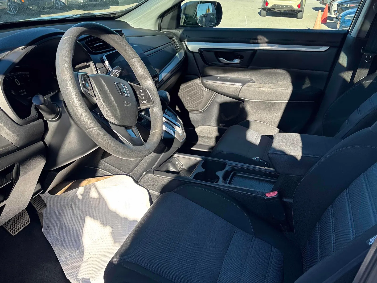 Interior driver side