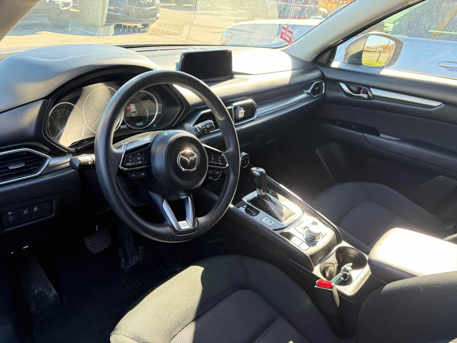 Interior driver side