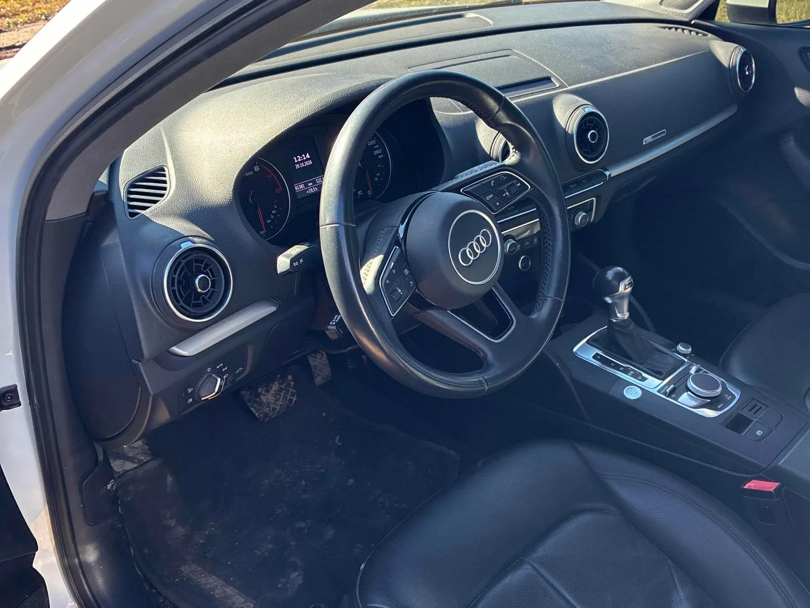 Interior driver side