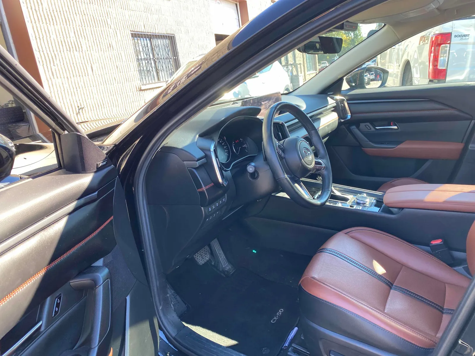 Interior driver side