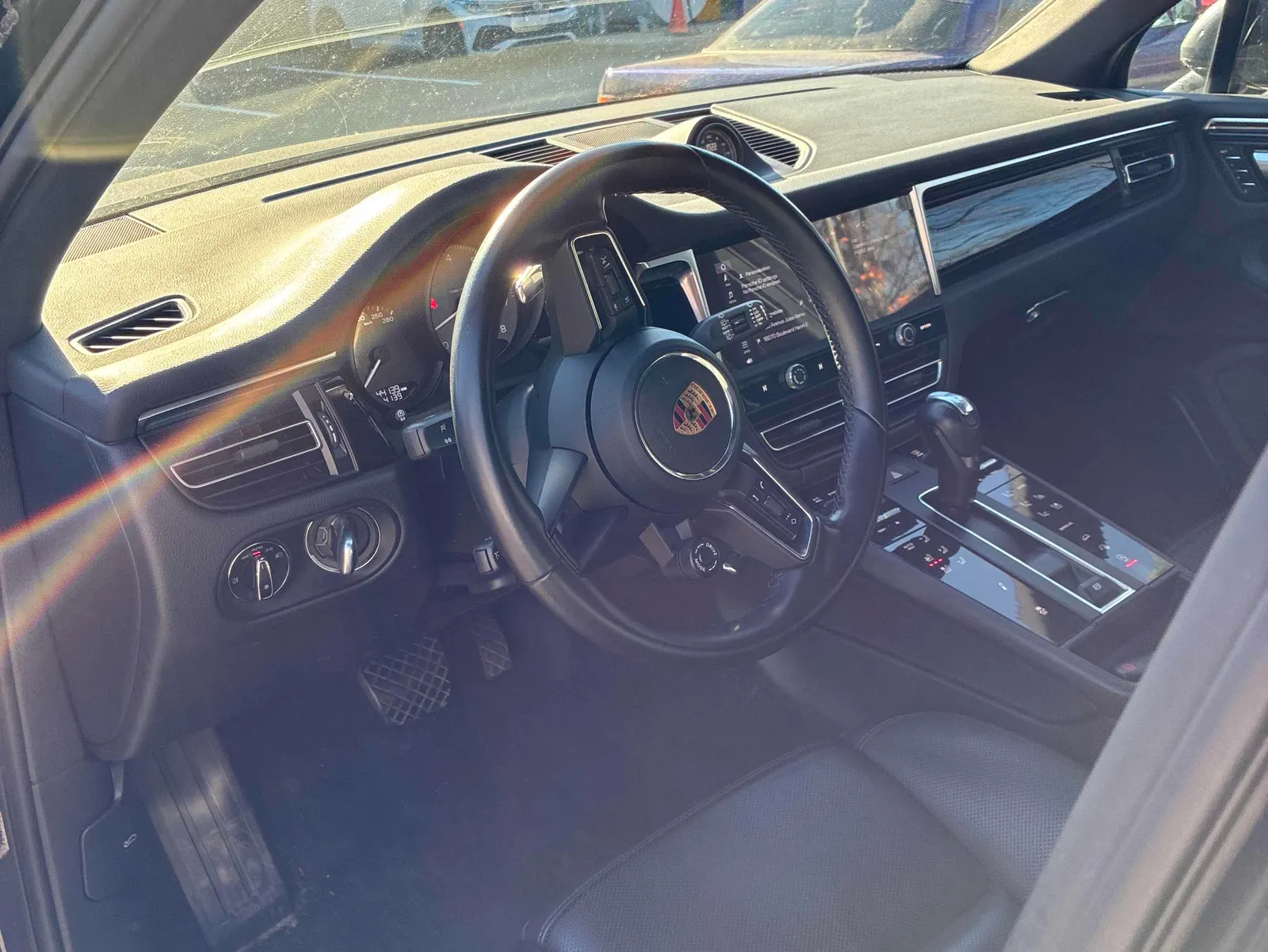Interior driver side
