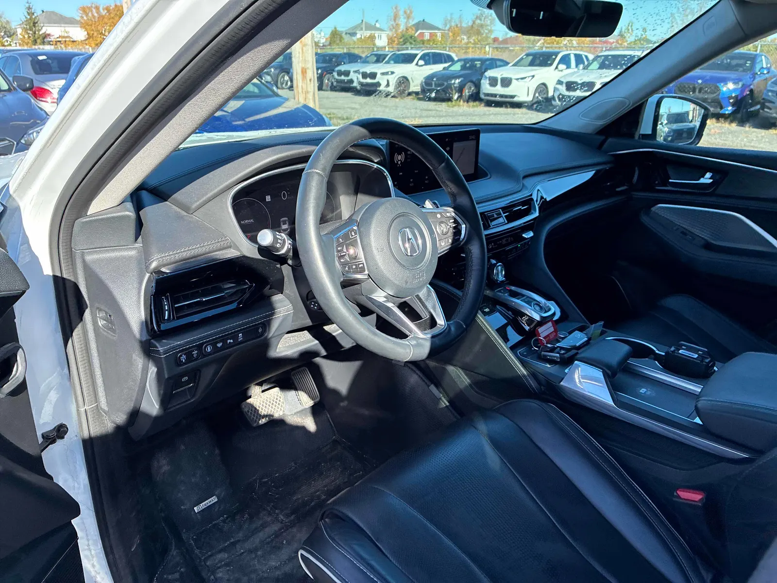 Interior driver side
