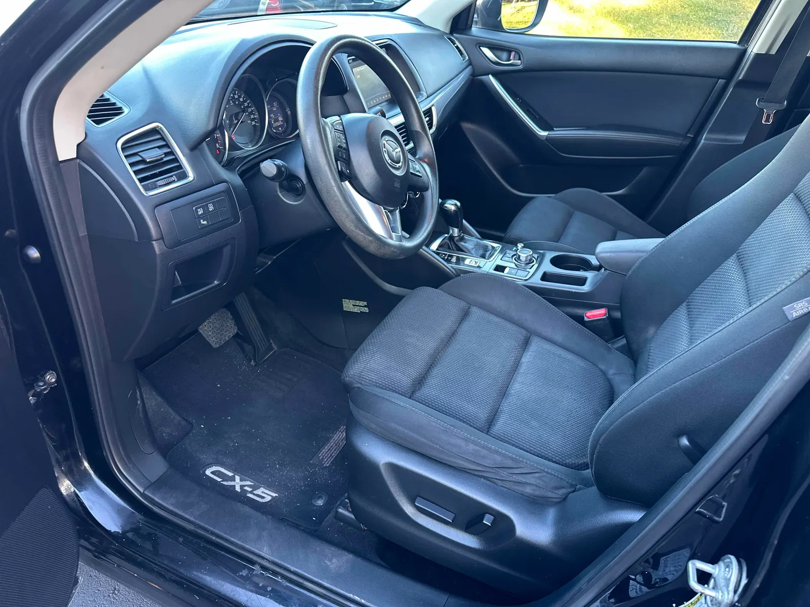 Interior driver side