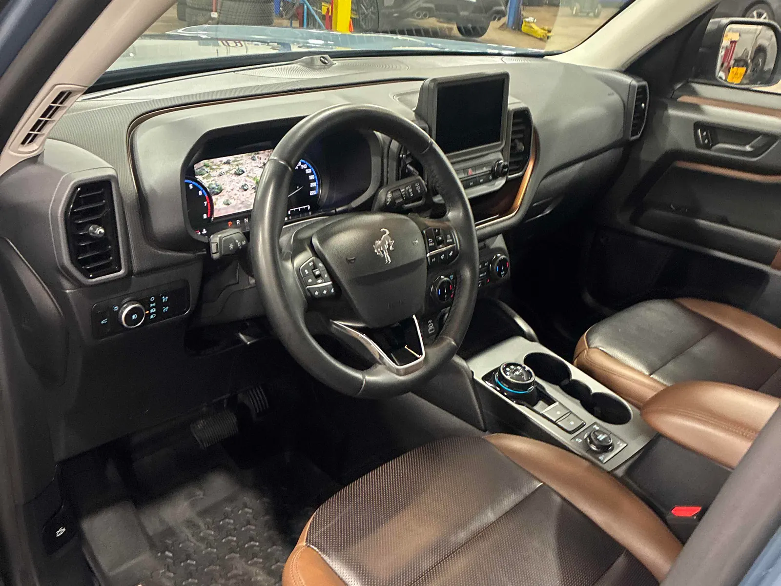 Interior driver side