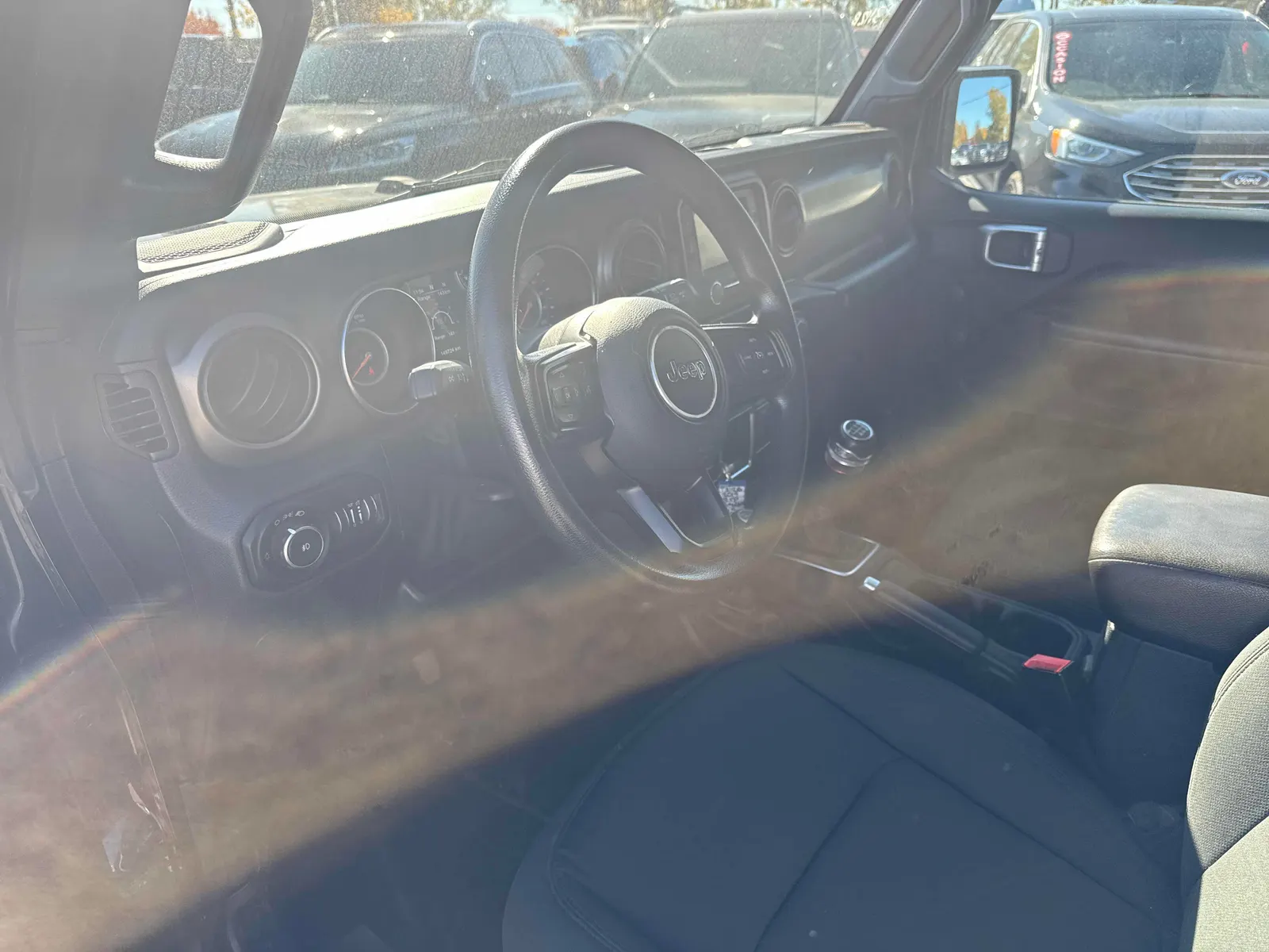Interior driver side