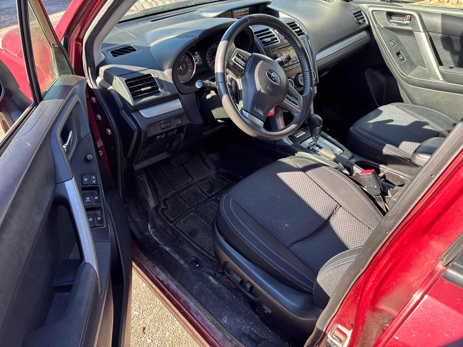 Interior driver side