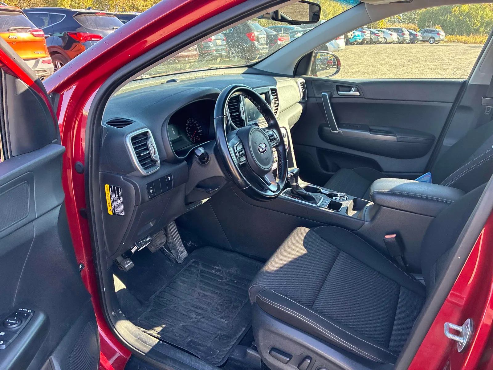 Interior driver side