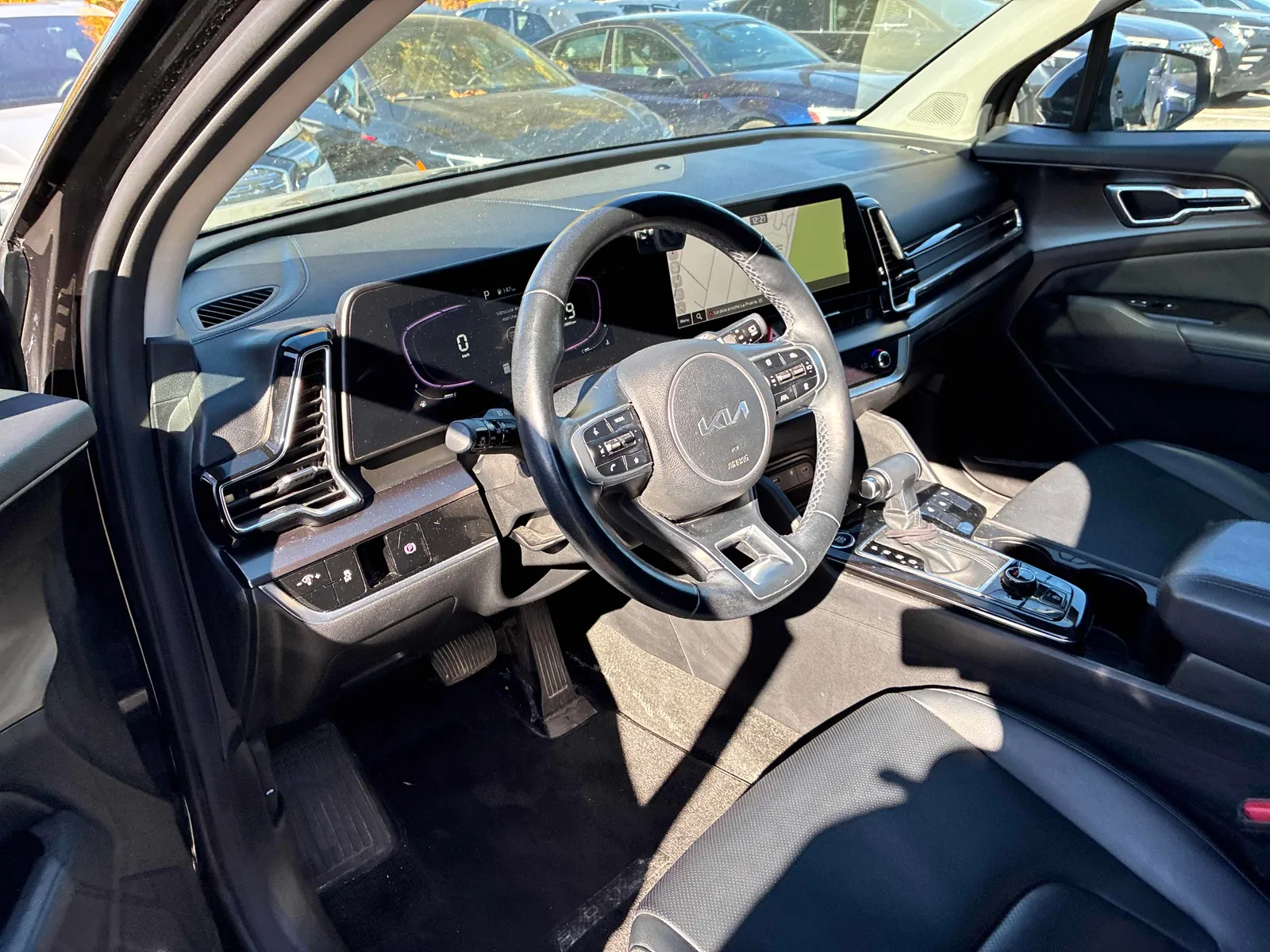 Interior driver side